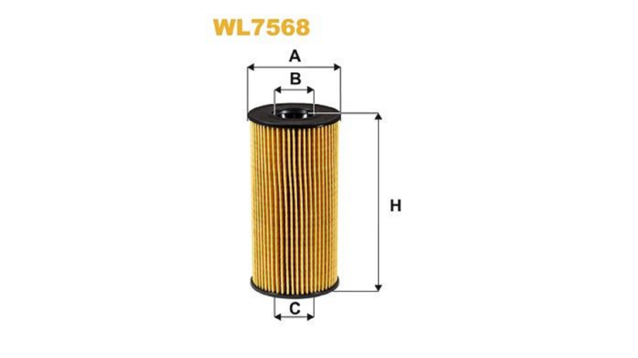 Filtro Olio Duster-Classe A 17+1.5 Dci