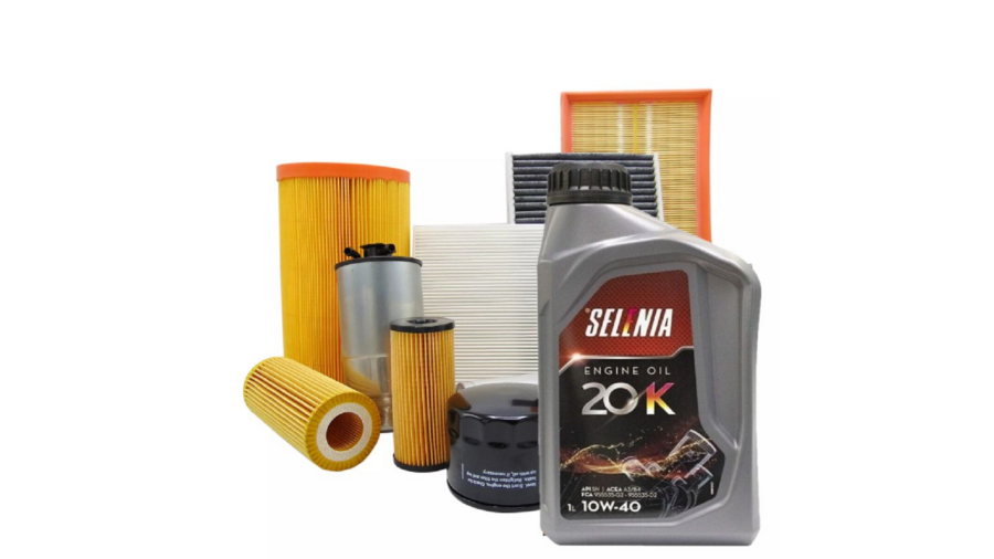 Kit Tagliando Fiat Grande Punto/Evo 1.2 + Lt.4 Selenia 20k 10w40