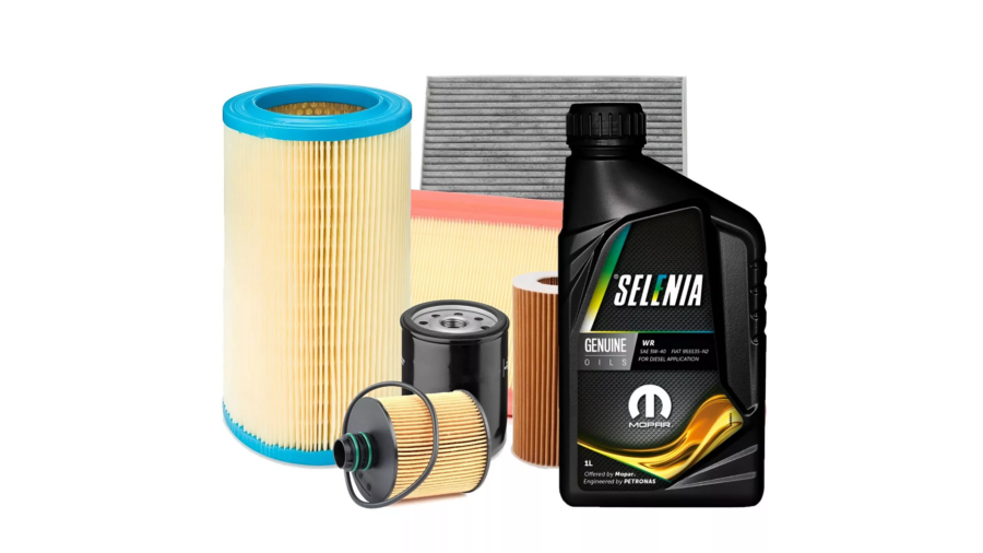 Kit Tagliando Grand Punto 1.3 Mjt 55kw Evo + Lt.4 Selenia Wr 5w40