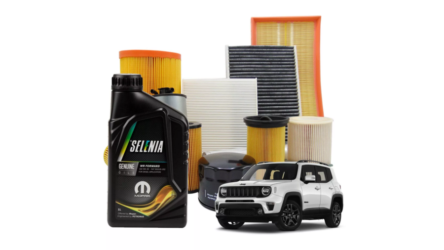 Kit Tagliando Renegade 500X 2.0 Mjt 136 140 + Lt.5 Sele Wr 0w30