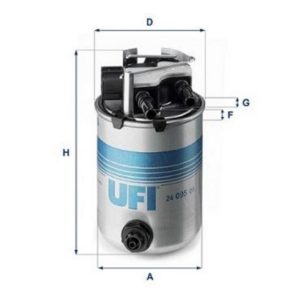 Filtro Gasolio Qashqai 13+Kadjar 15+1.5-1.6-2.0 Dci