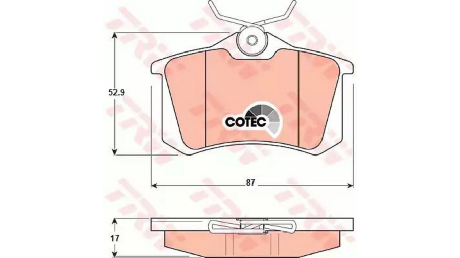 Pastiglie Freno Post.Megane 03,Passat-Golf 98, A3-A4-A6