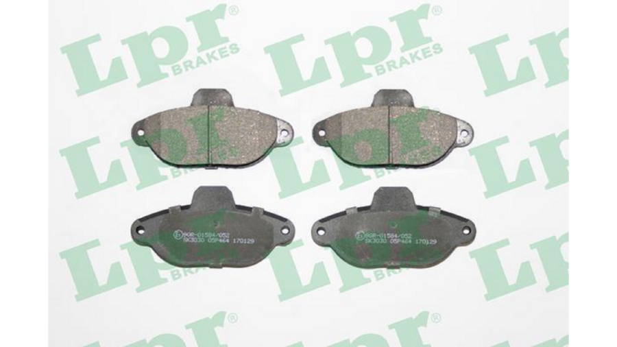 Pastiglie Freno Anteriore Punto 93+Cinquecent92+Seicento98+500 07