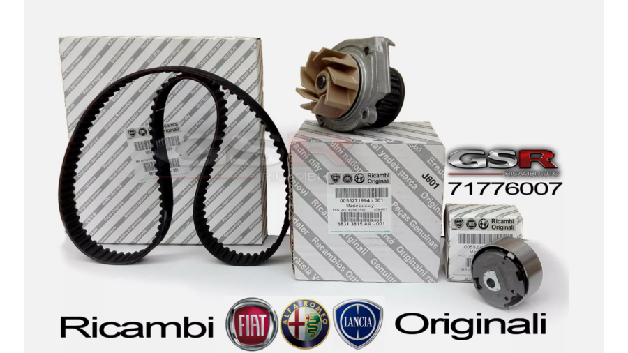 Kit Distribuz. Originale + Pompa Acqua 500 Panda Punto 1.2 1.4