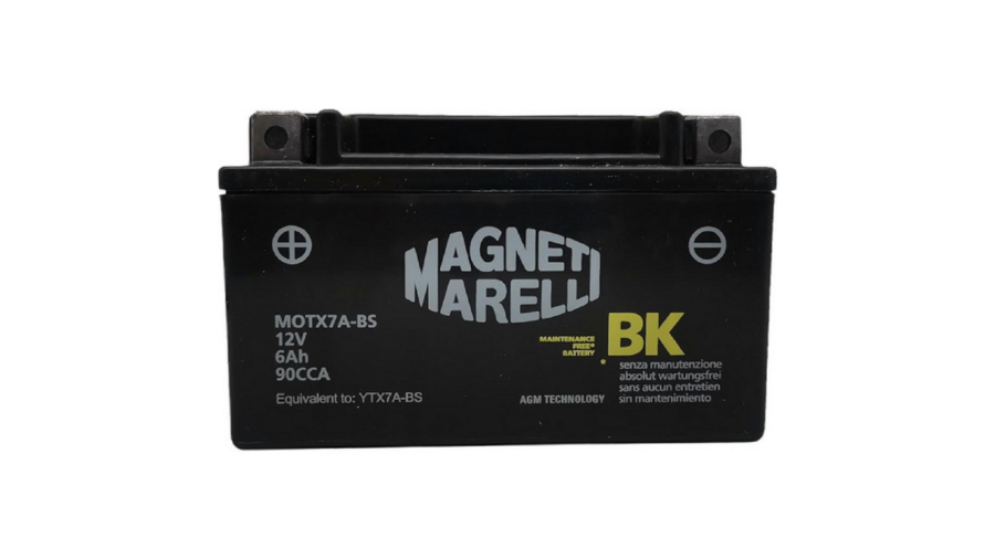 Batteria moto 7 ah marelli